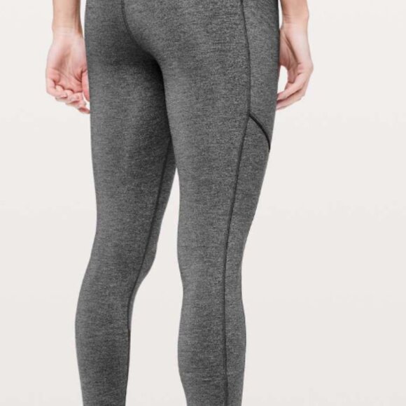 Lululemon Speed Up Tight *28" Heathered Black - Picture 1 of 6